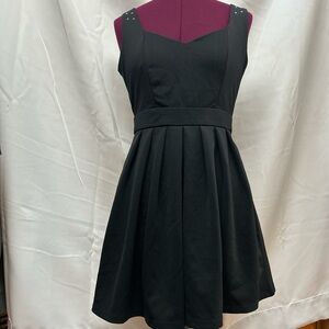 Source Unknown Black Mini Dress